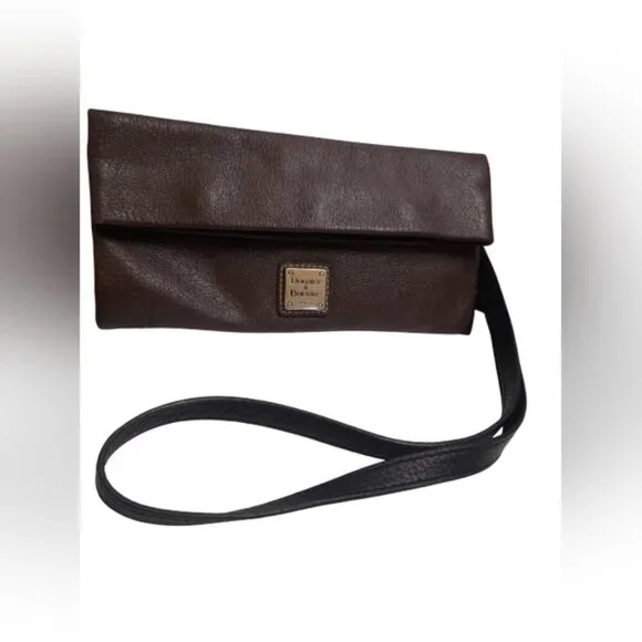 Dooney & Bourke - Shoulder Hand Clutch Bag - Brown - Picture 7 of 16